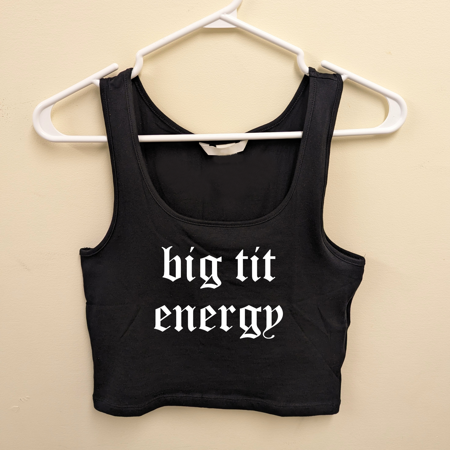 Big Tit Energy Crop Top