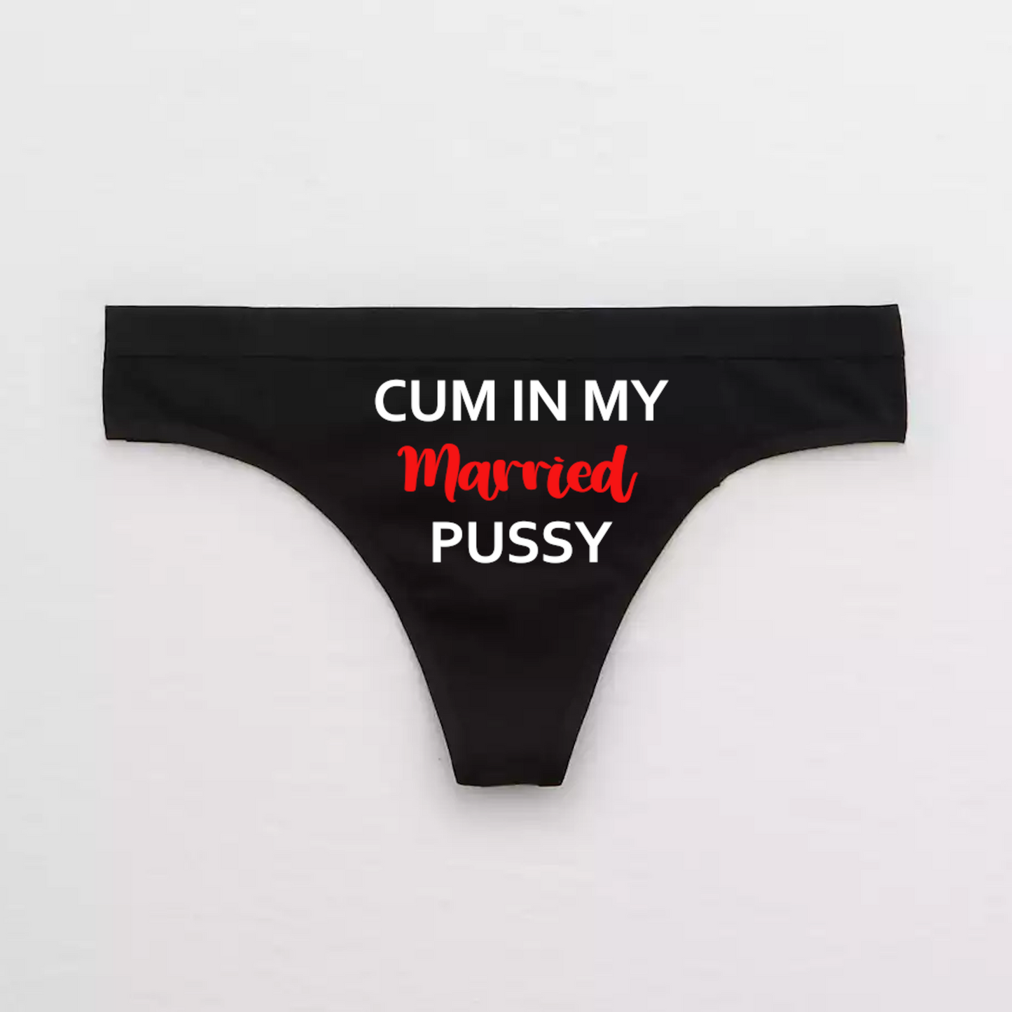 Cum In My Married Pussy Hotwife Panties