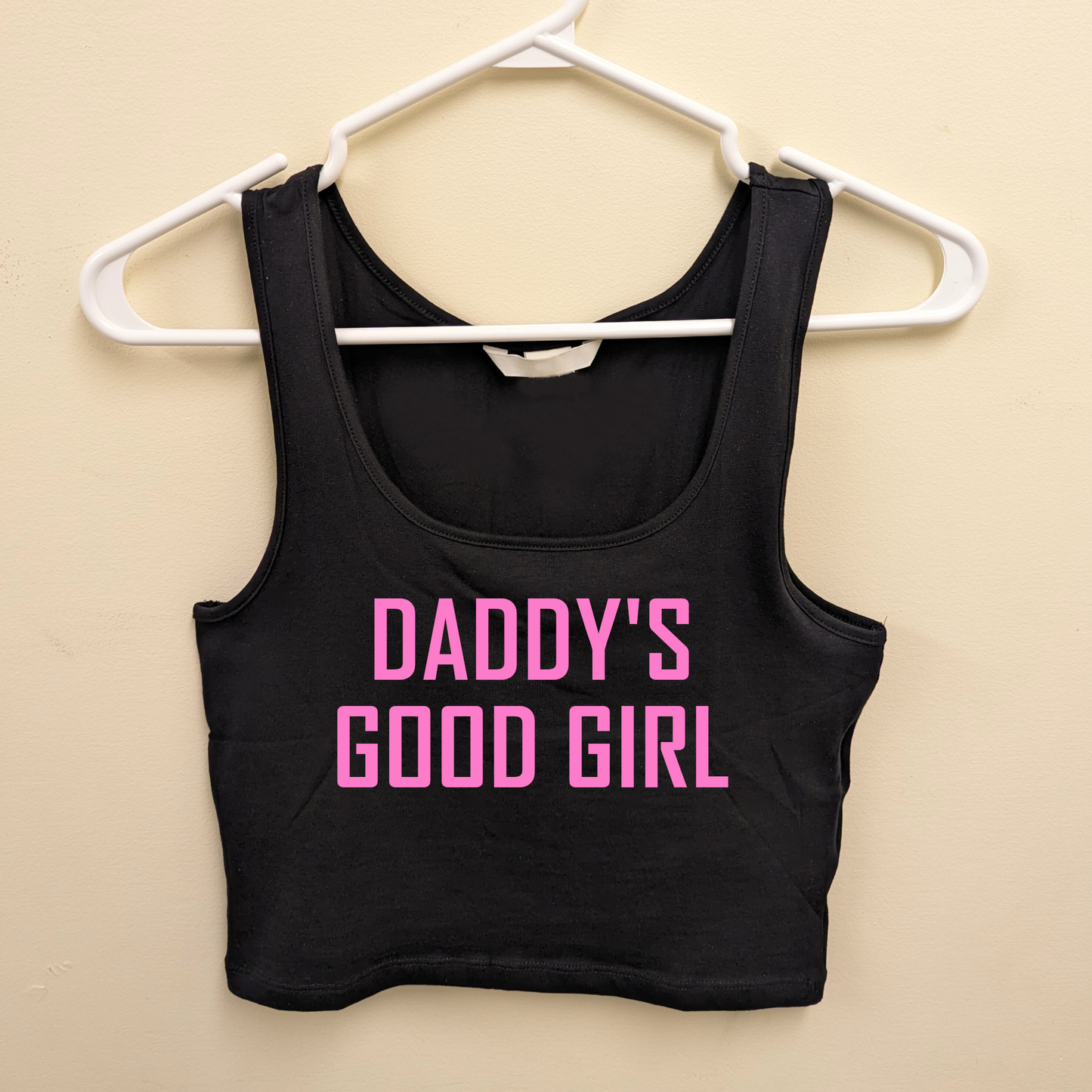 Daddy's Good Girl DDLG Cropped Cami Top
