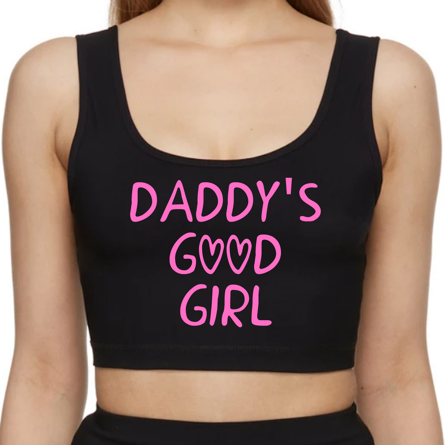 Daddys Good Girl Cute DDLG Crop Top