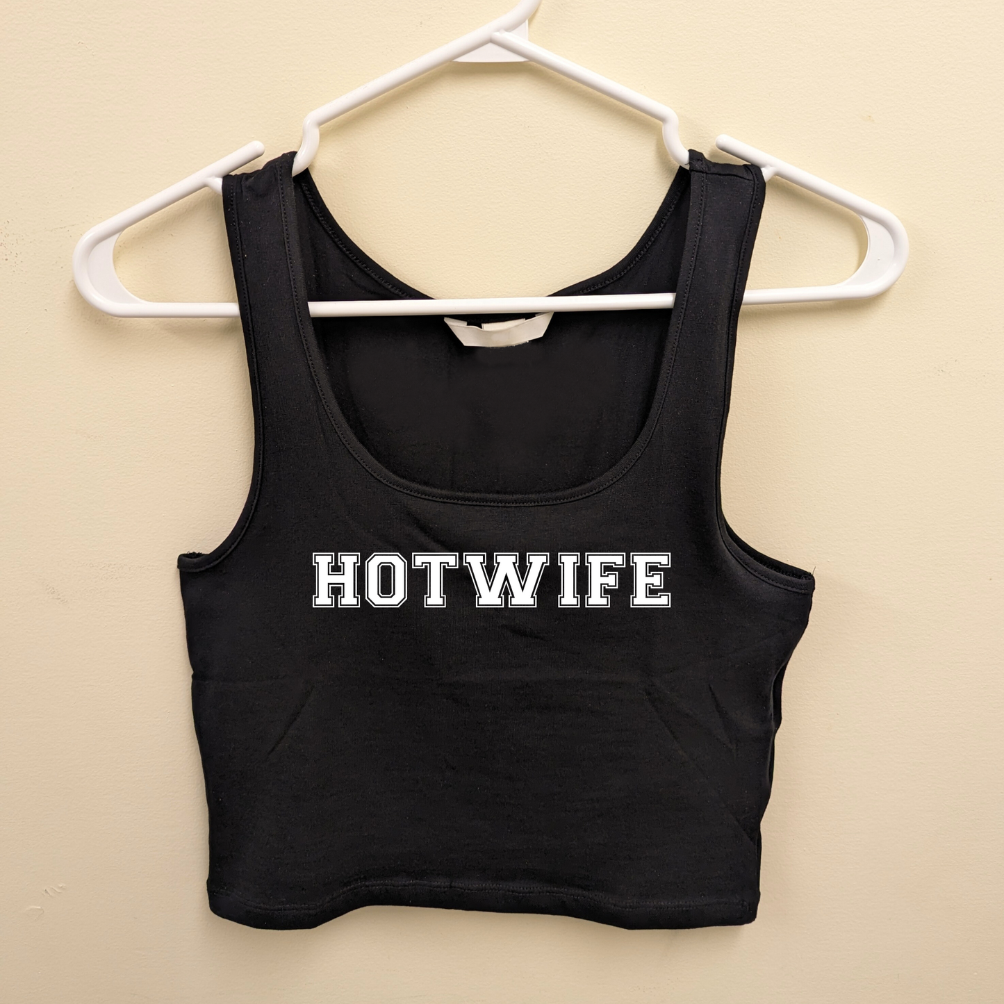 Hotwife Varsity Crop Top