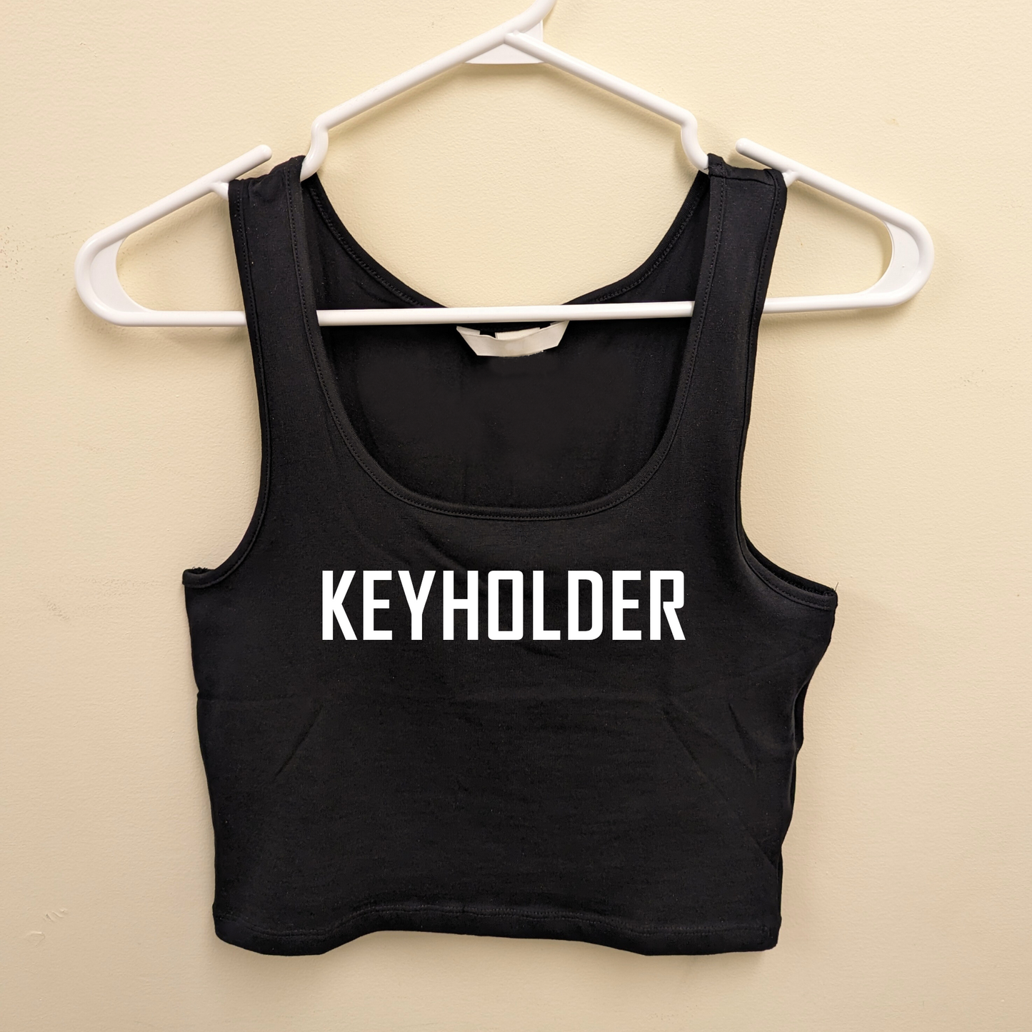 Keyholder Cropped Tank Top