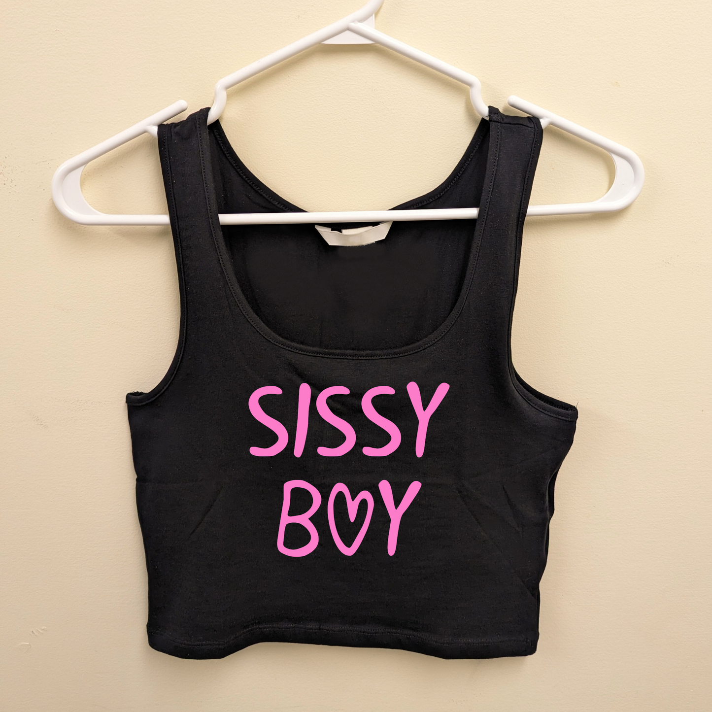 Sissy Boy Heart Crop Top