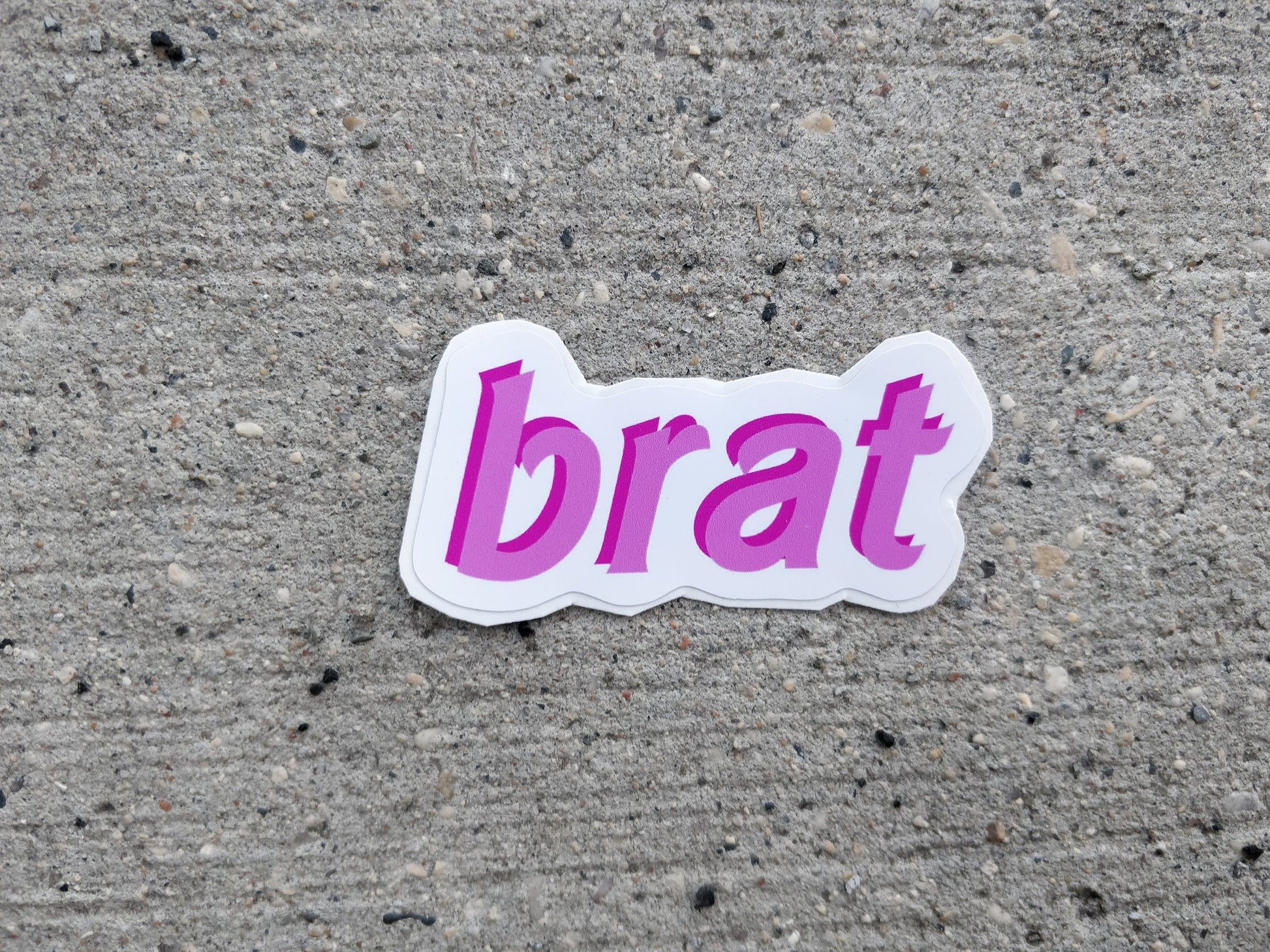 Brat Sticker