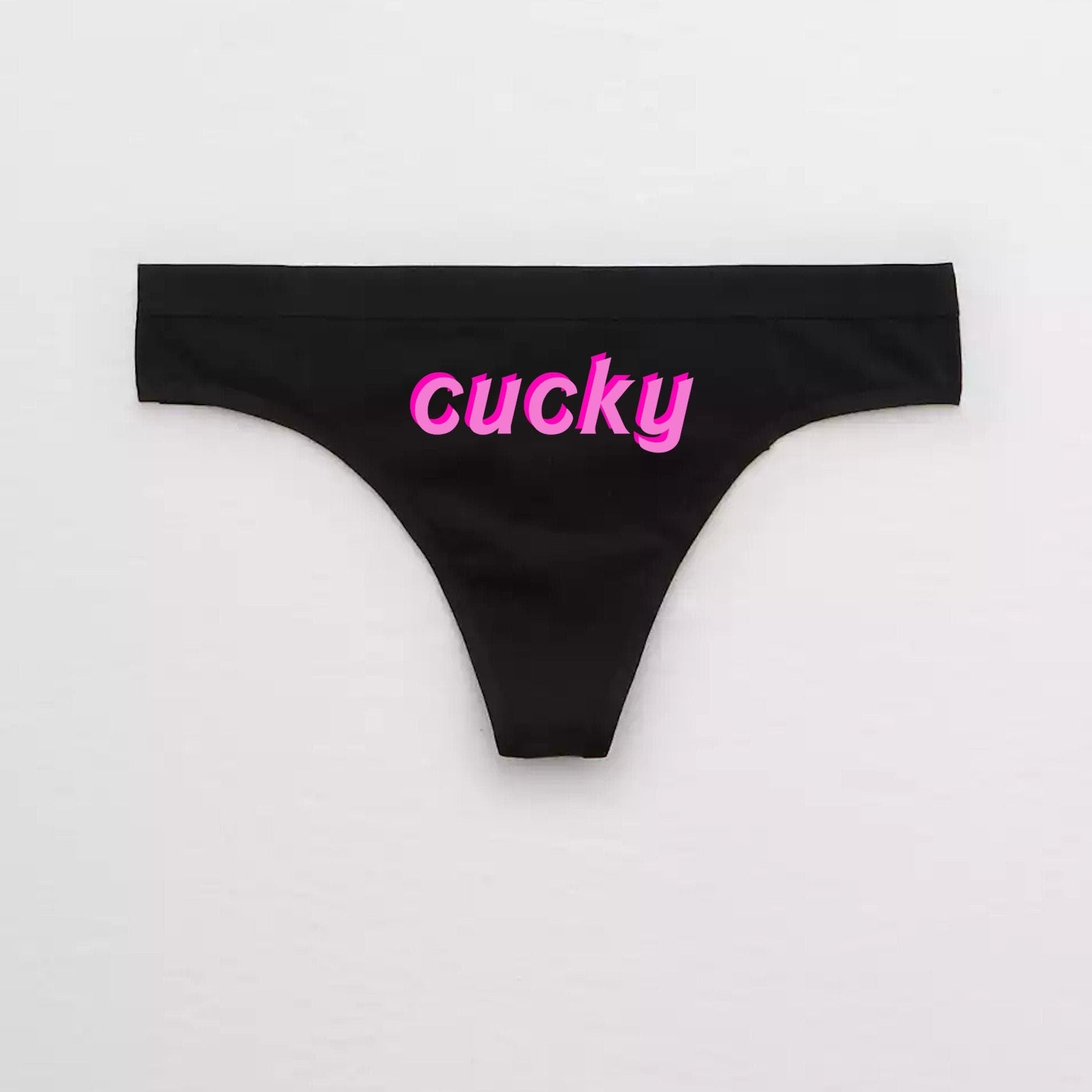 Cucky 2-Tone Pink Thong