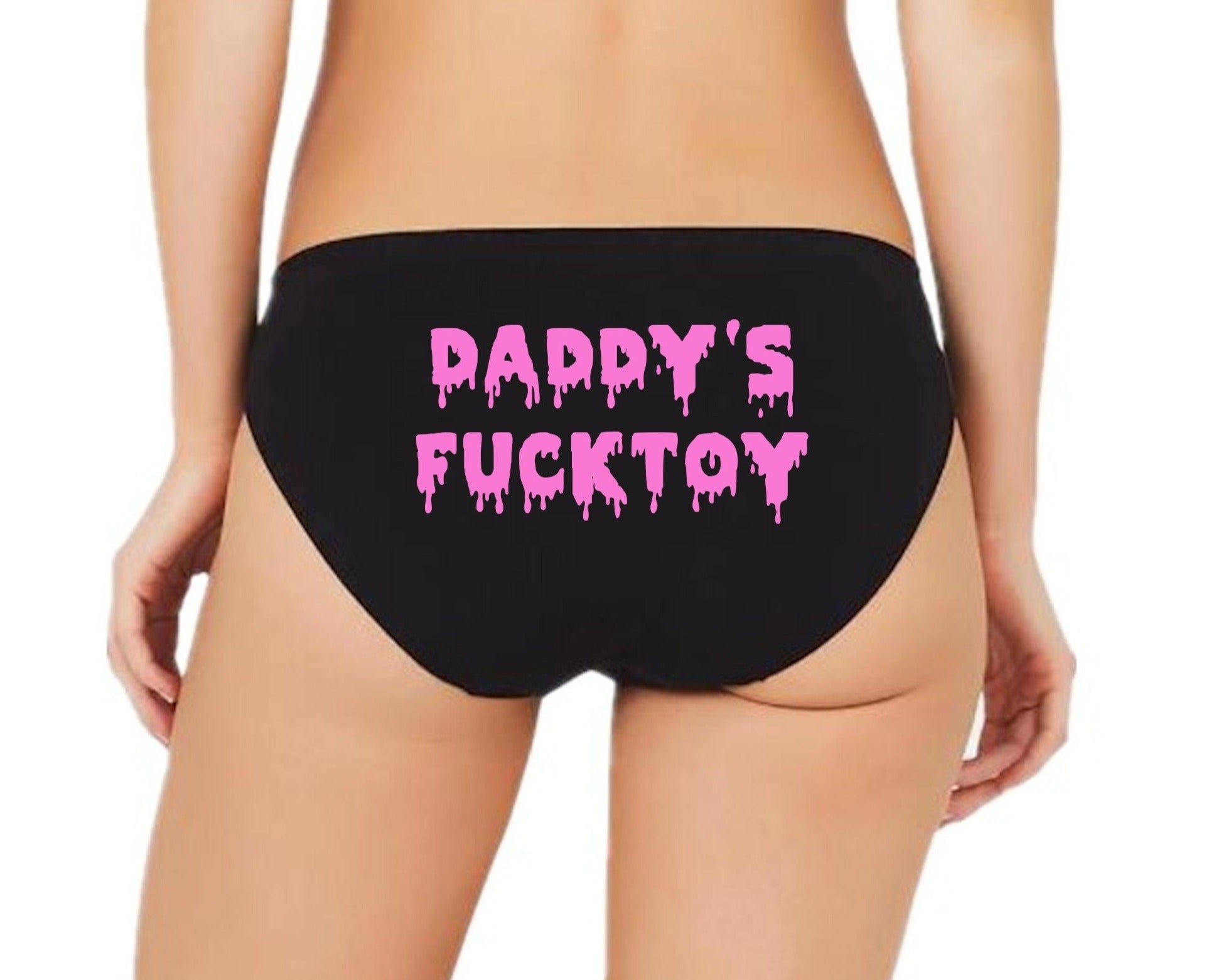 Daddys Fucktoy Cum Drip Panties