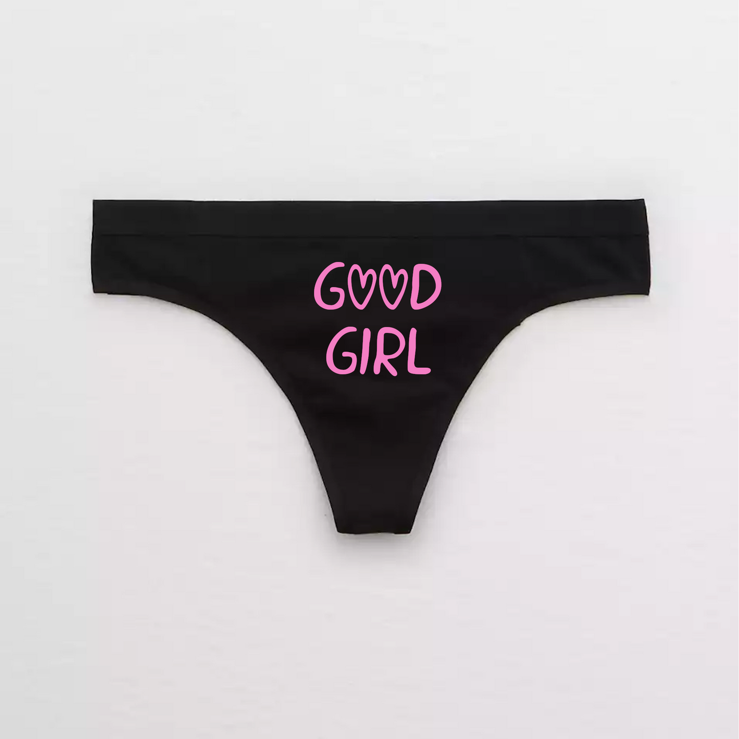 Good Girl Hearts Thong