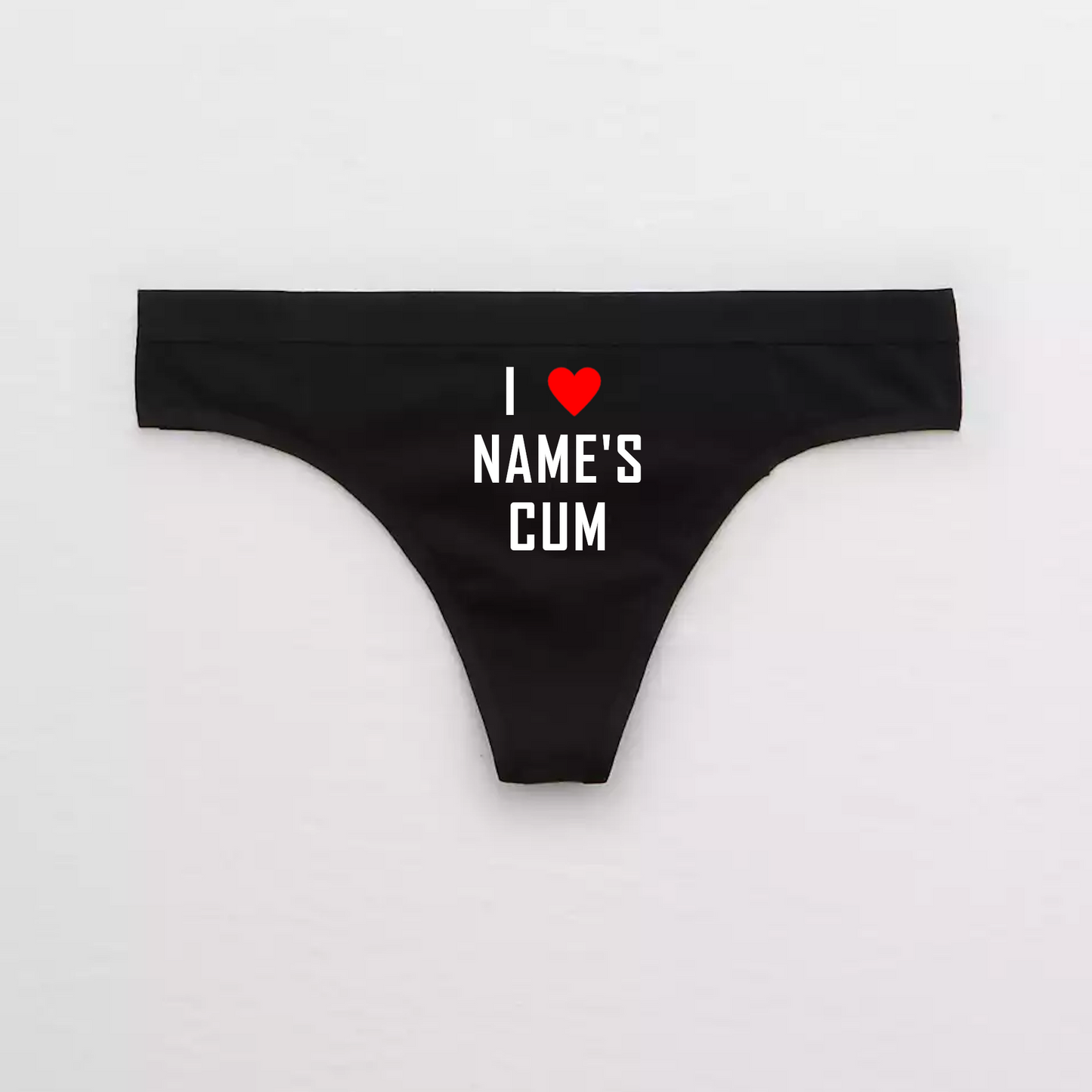 Personalized Cumslut Thong
