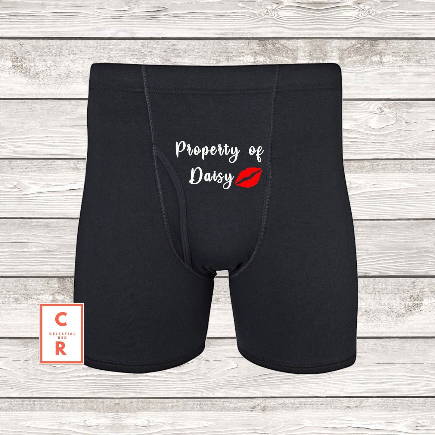 Property of Custom Name Boxers