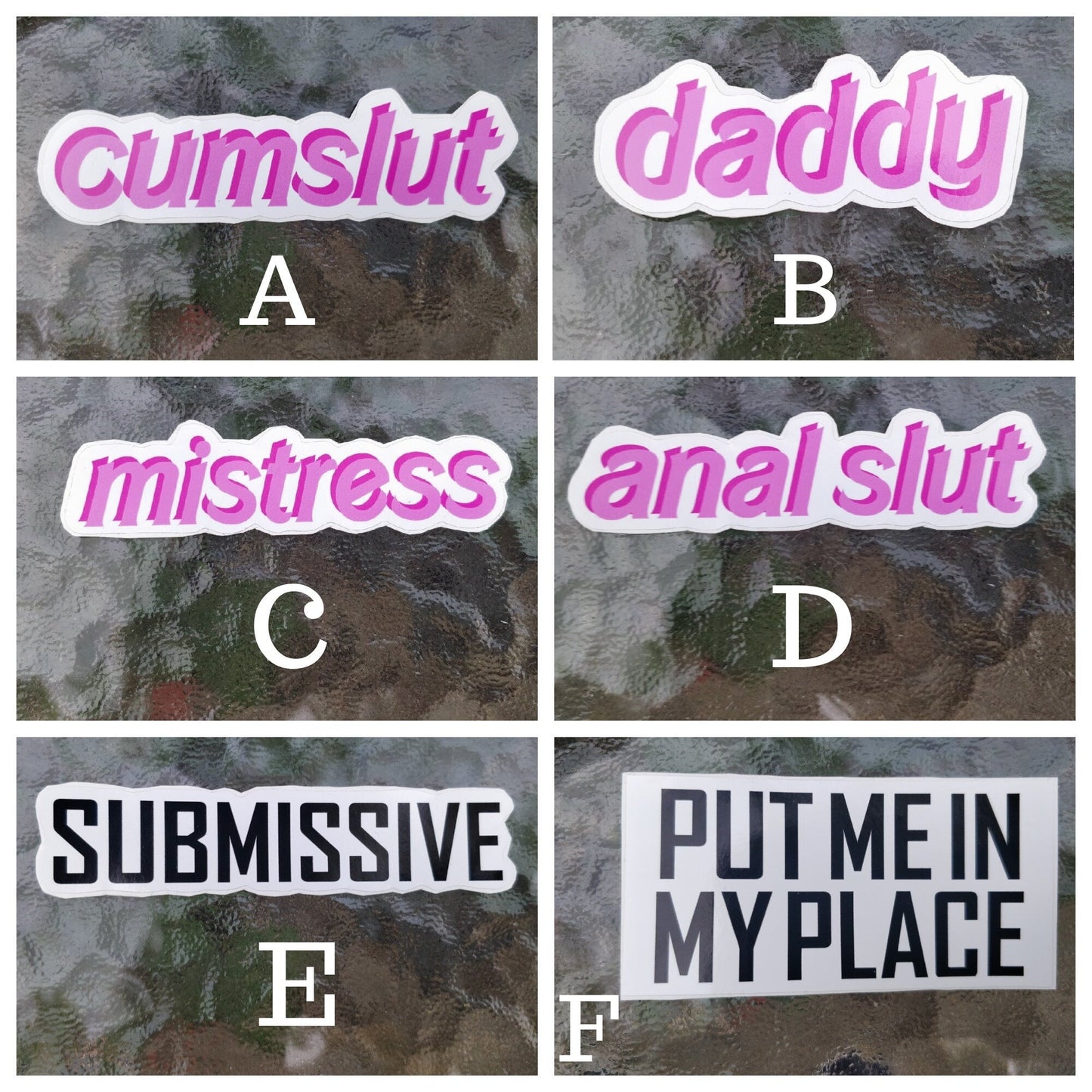 BDSM Sticker Pack