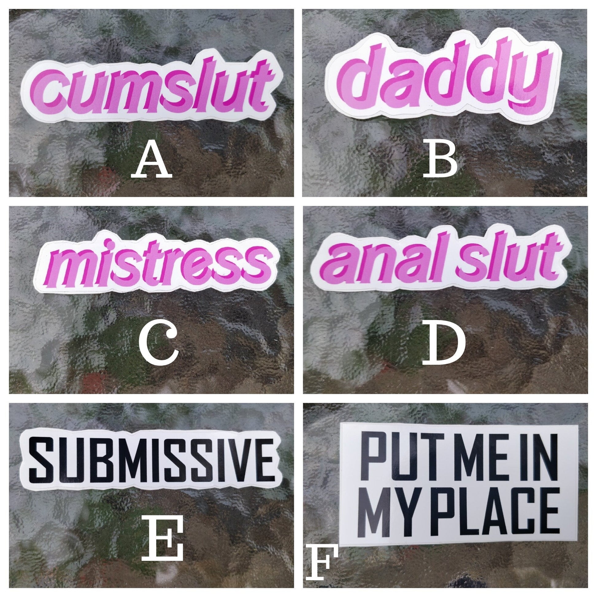 BDSM Sticker Pack