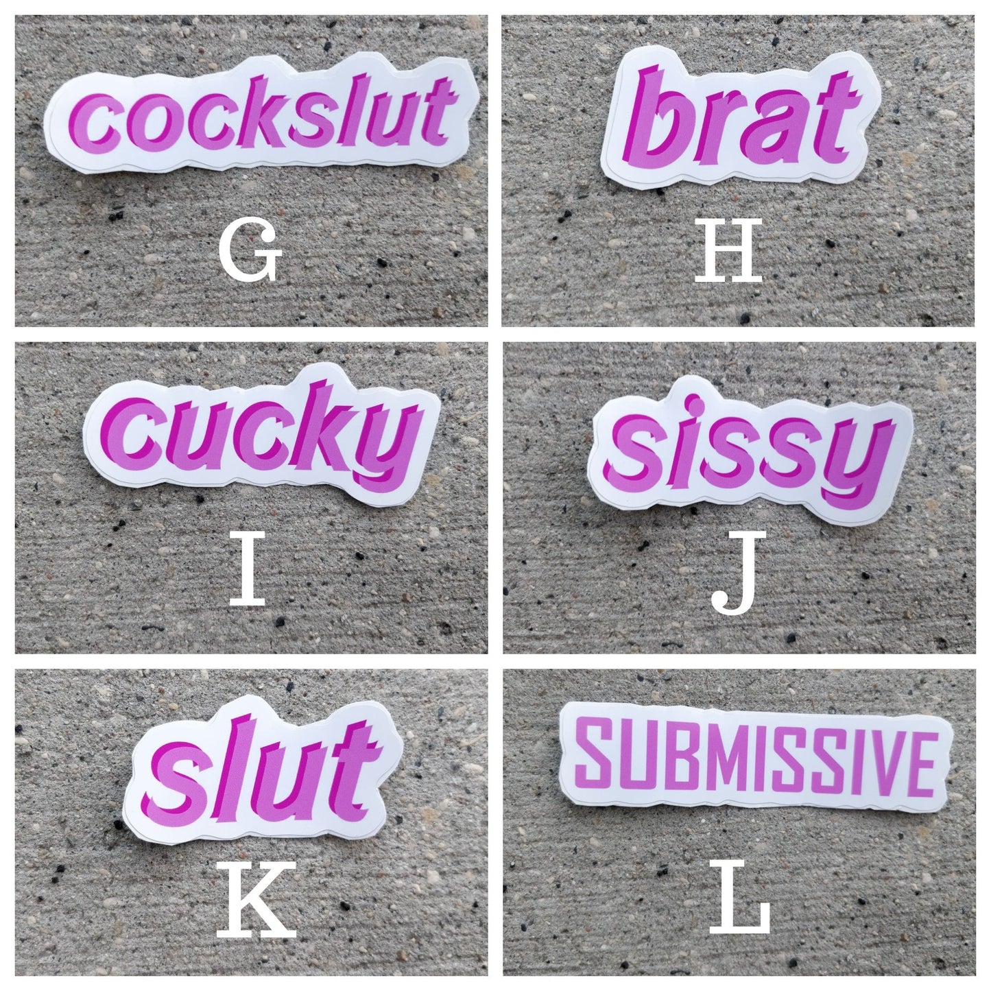 Kinky Stickers