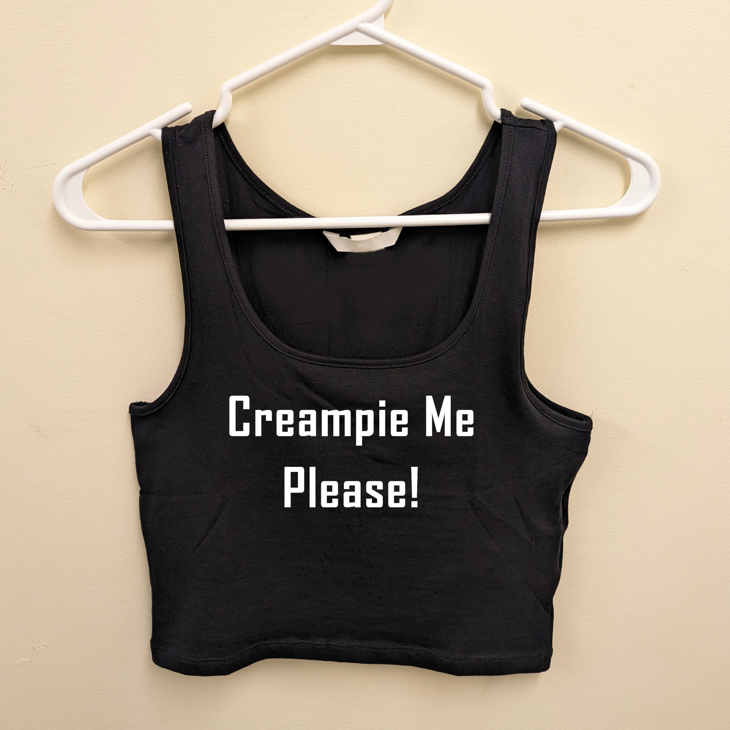 Creampie Me Please Crop Top