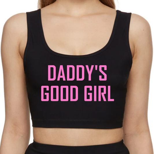 DDLG Good Girl Crop Tank