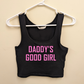 Daddy's Good Girl DDLG Cropped Cami Top