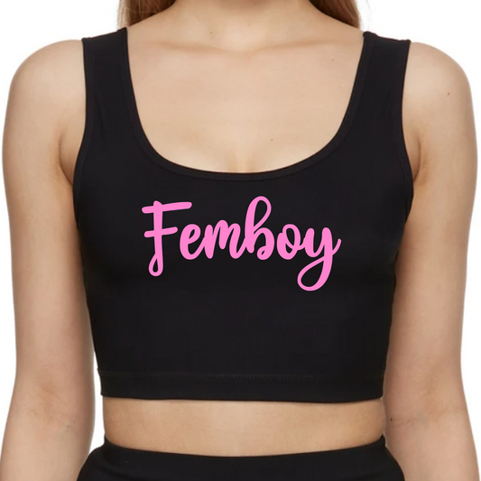 Femboy Tank Top for Sissy Boys