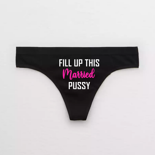 Fill Up This Married Pussy Hotwife Panties