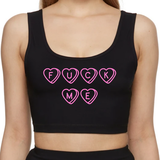 Fuck Me Cute Crop Top