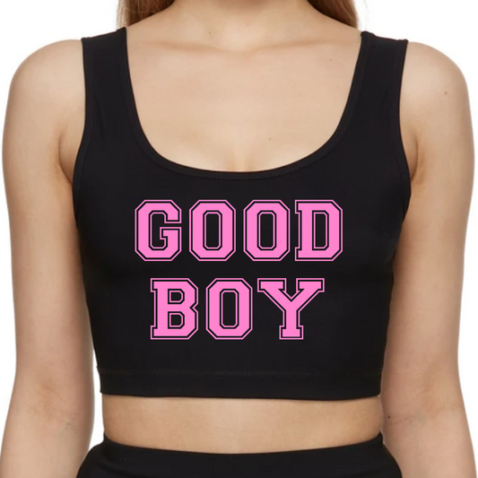 Good Boy Crop Top