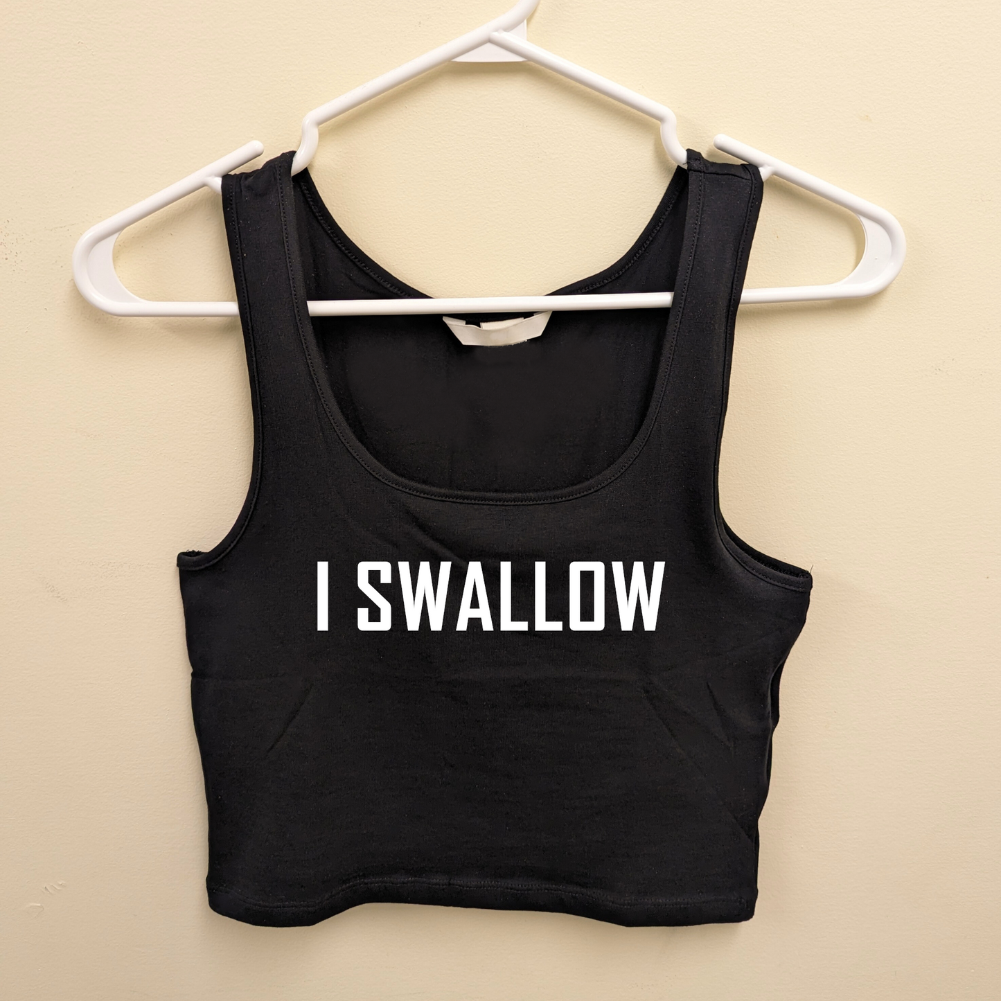 I Swallow Crop Top