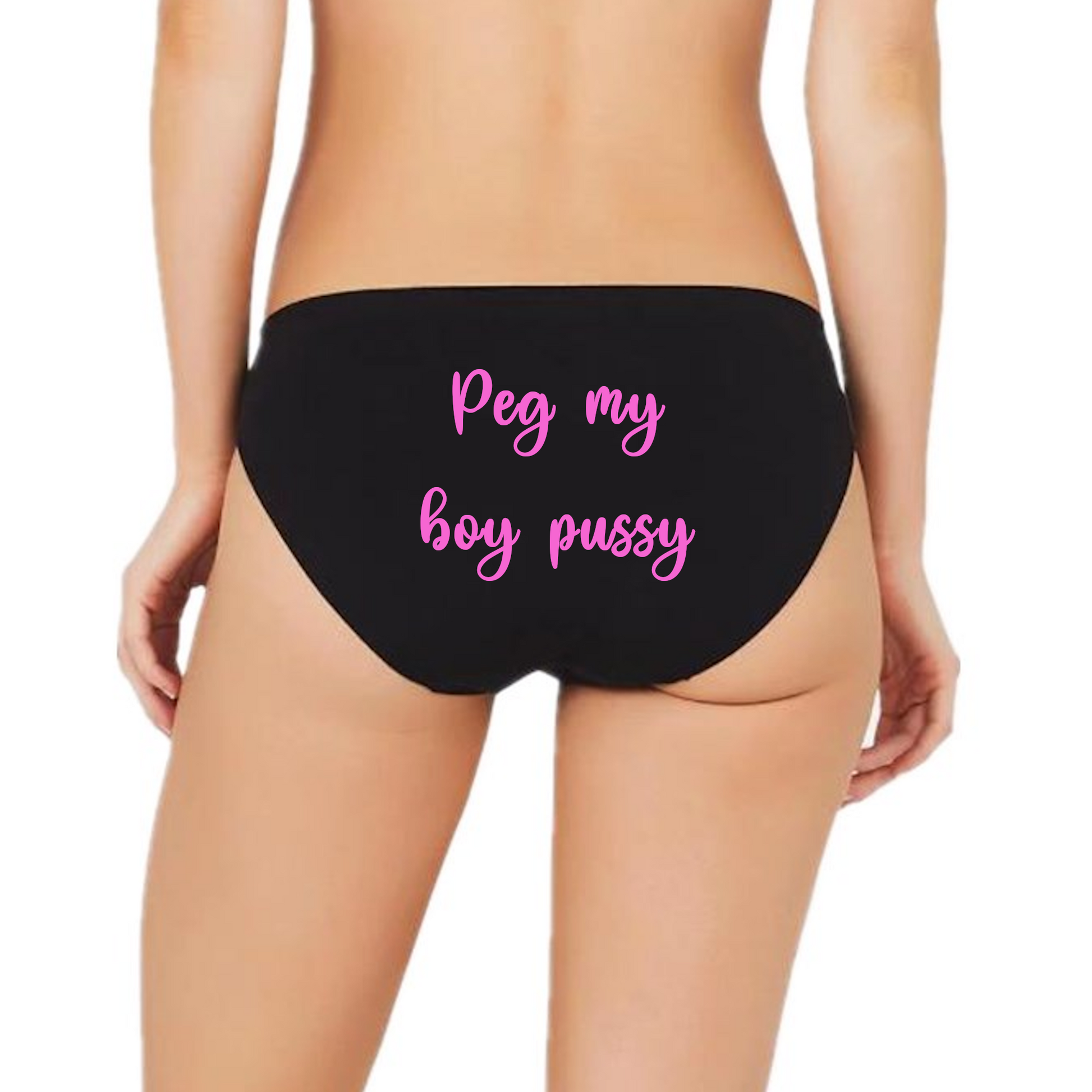 Peg me msub panties femboy lingerie