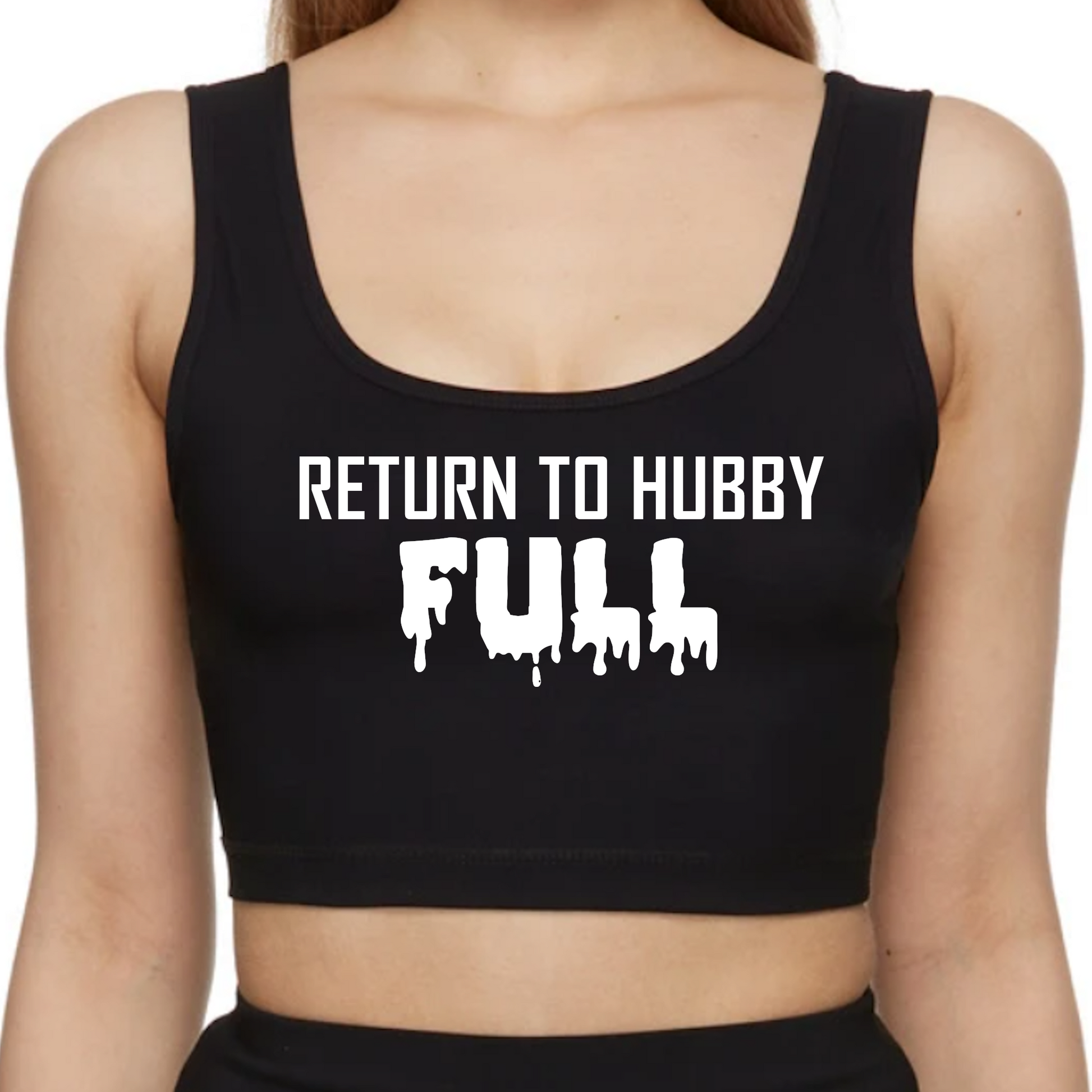 Return to Hubby Full Cuck Cropped Tank