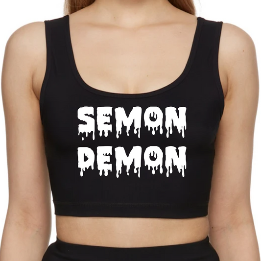 Semon Demon Crop Top