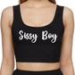 Sissy Boy Crop Top / Femboy Clothing