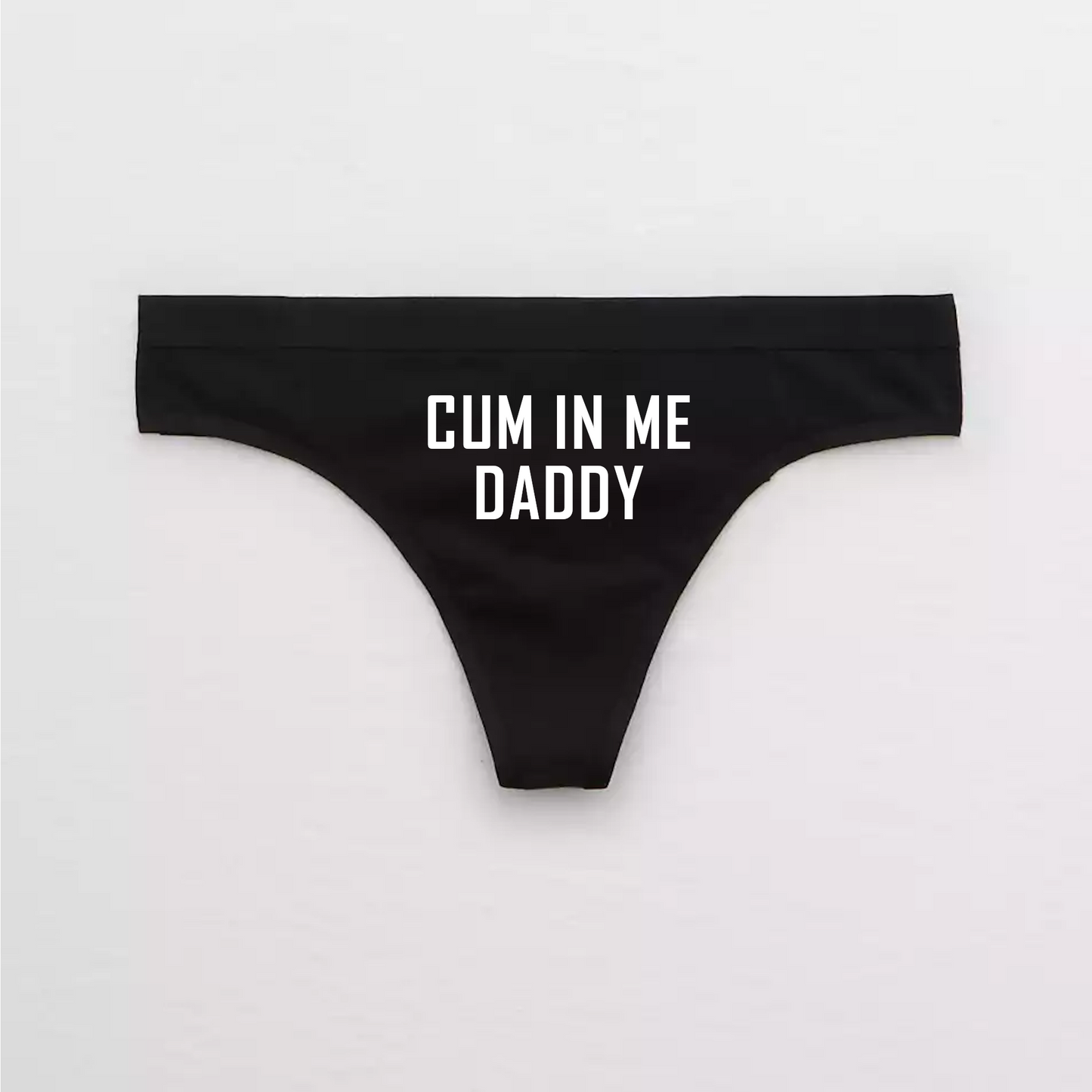 Cum In Me Daddy Thong