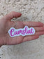 Cumslut Sticker Close Up