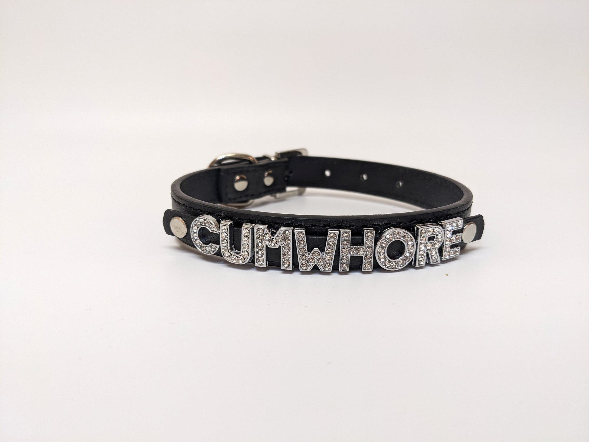 Cum Whore Sex Choker / BDSM Slut Collar