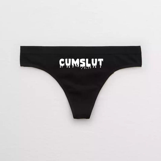 Cumslut Drip Thong