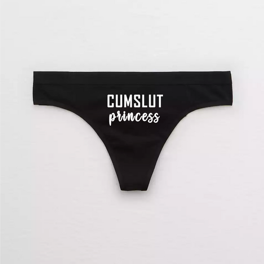 Cumslut Princess Panties