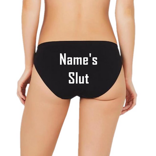 Names Slut Panties