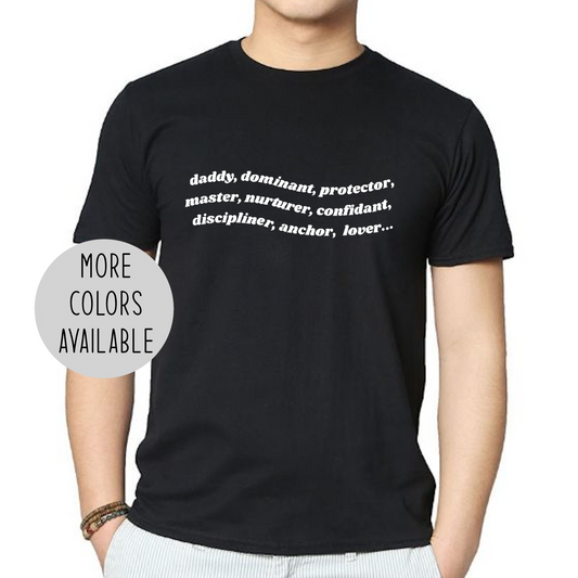 Daddy Dominant BDSM Shirt