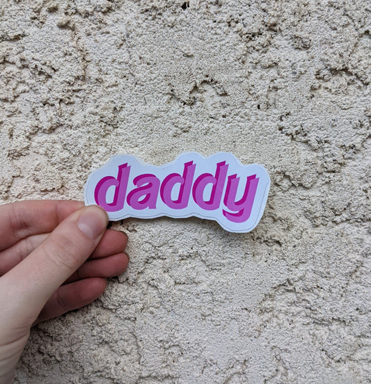 Daddy Sticker