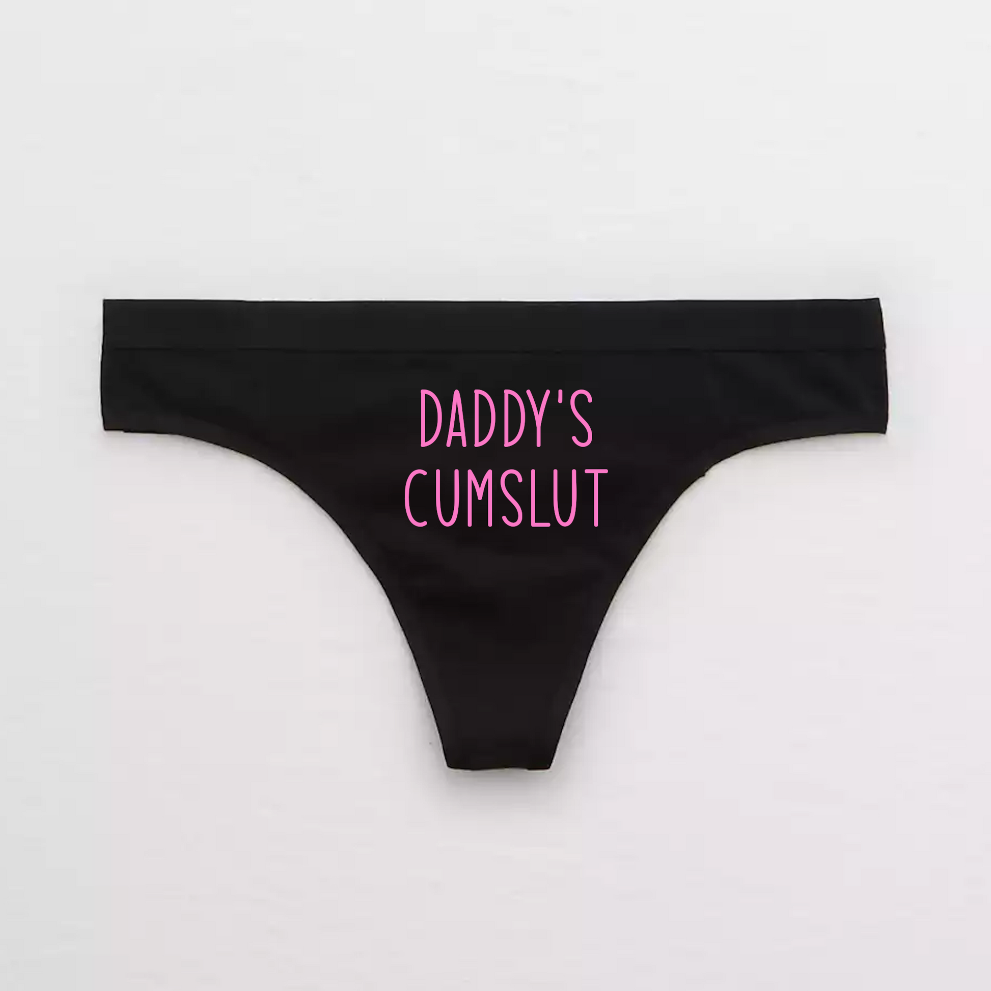 Daddys Cumslut Panties for DDLG Kink