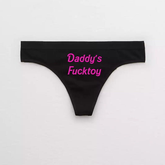 Daddys Fucktoy Doll Font Thong