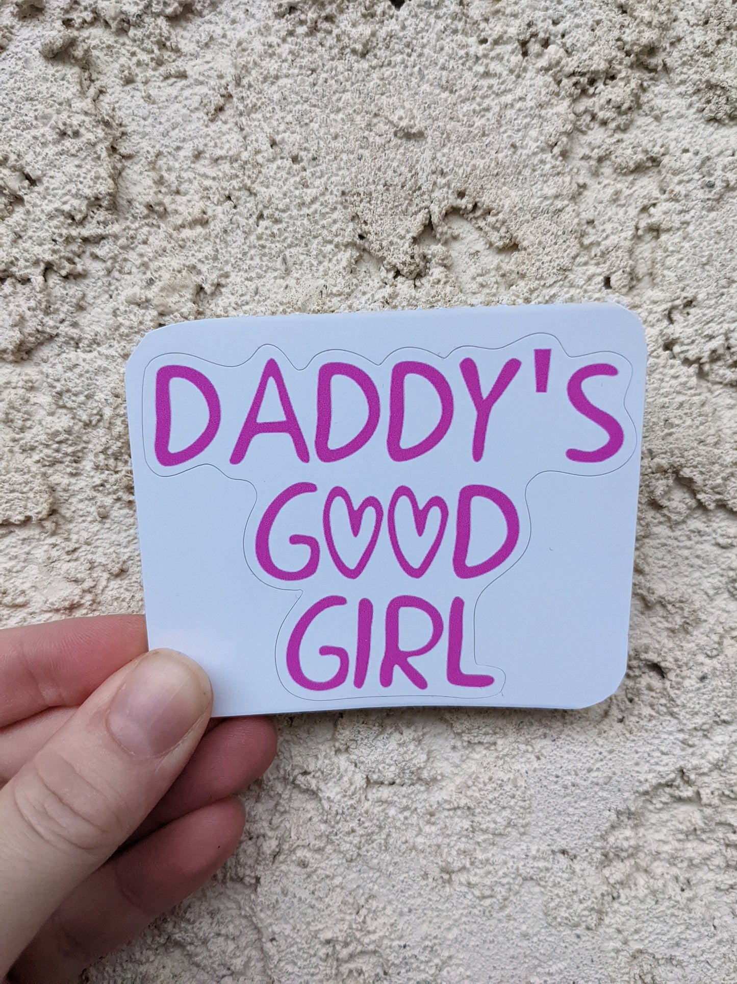 Daddys Good Girl DDLG Stickers