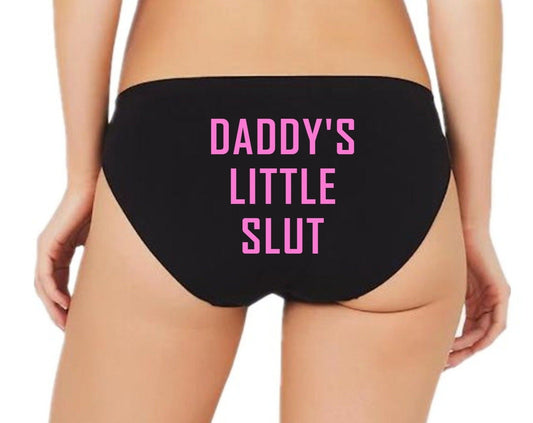 Daddys Little Slut DDLG Panties