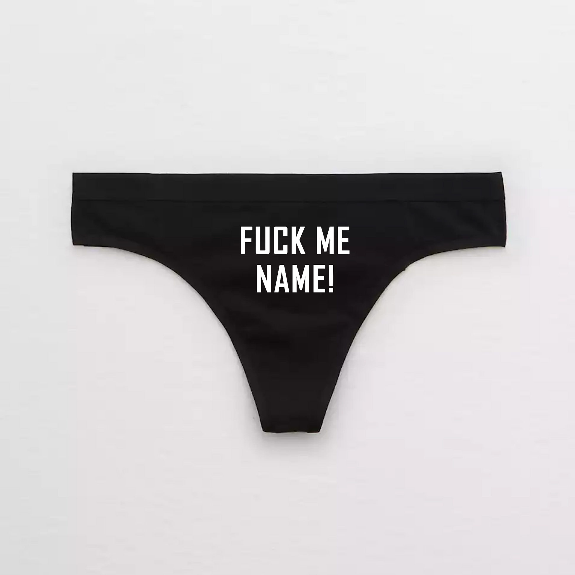 Custom Name Panties