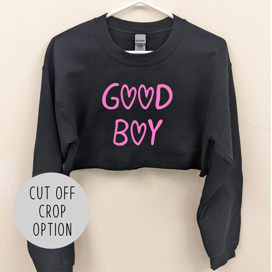 Good Boy Cute Crop Top