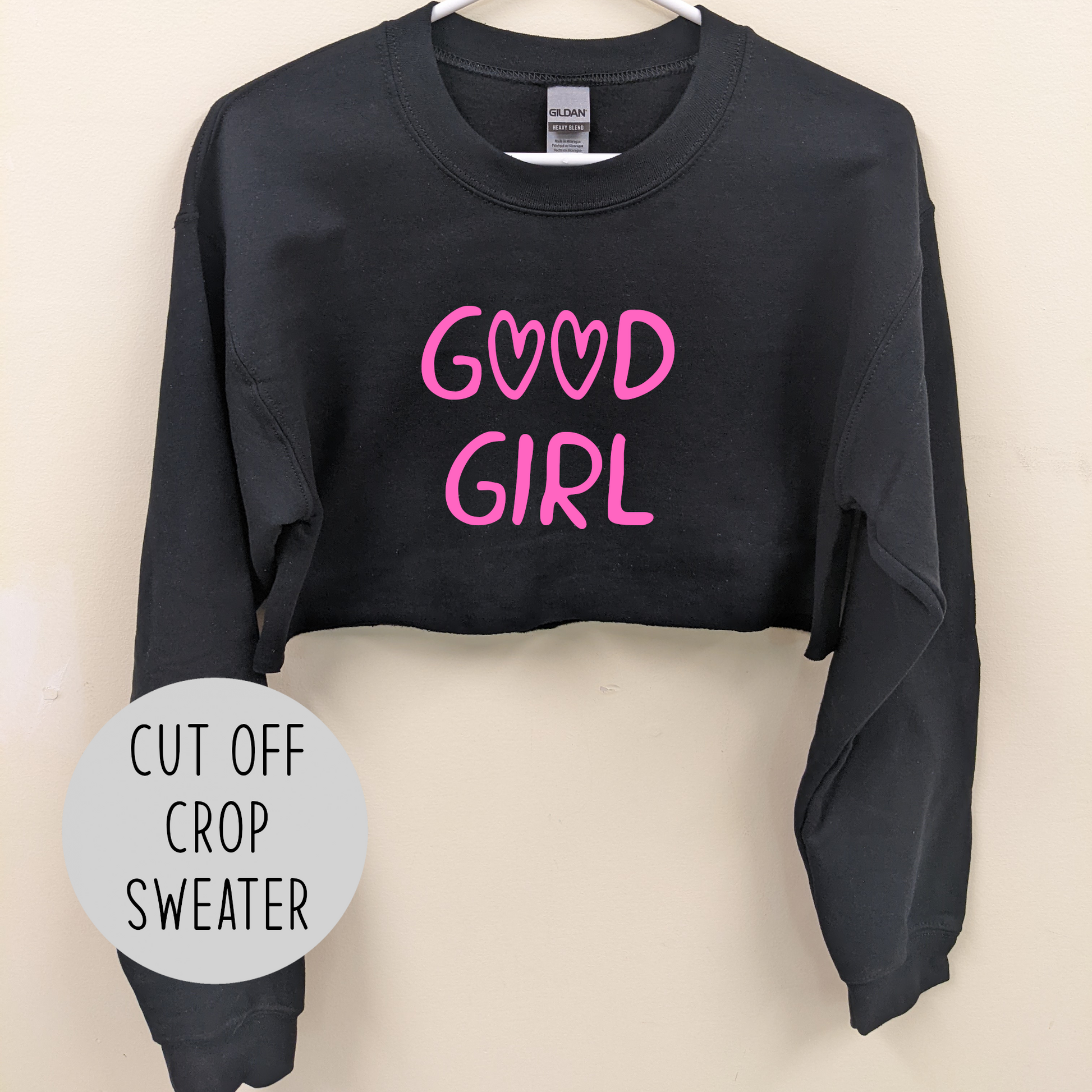 Good Girl Crop Sweater