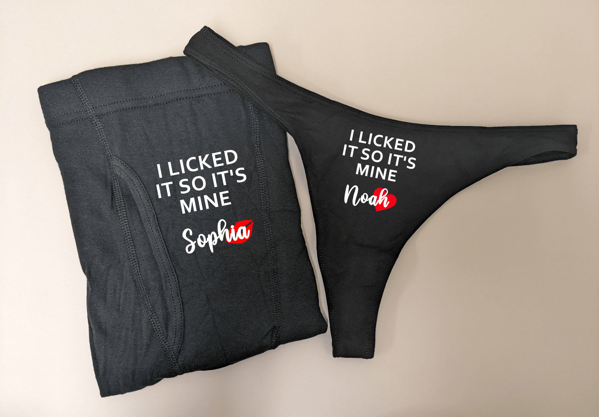 I Licked It So It's Mine Matching Underwear Set – Celestial Red Shop