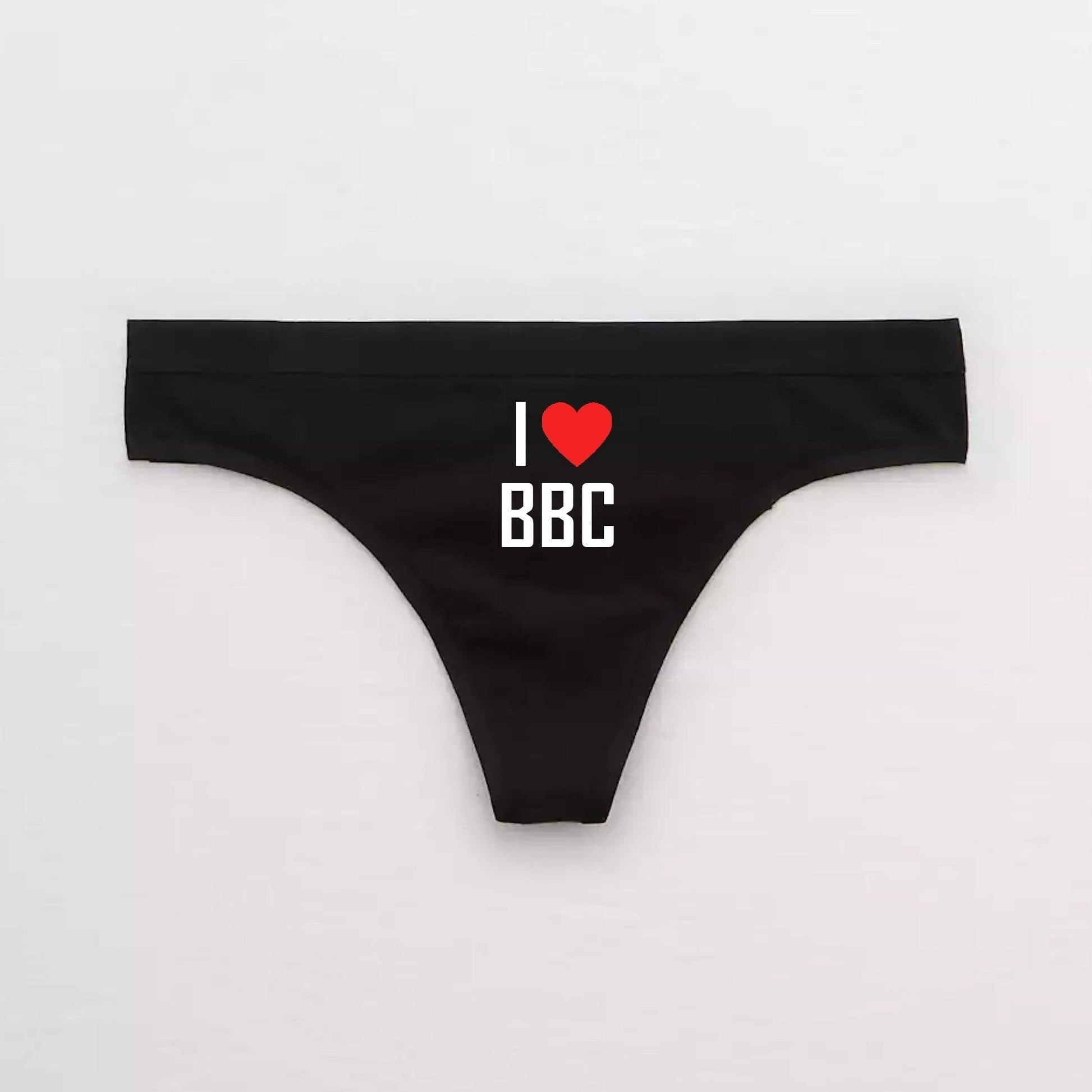 I Love BBC (Big Black Cocks) Thong