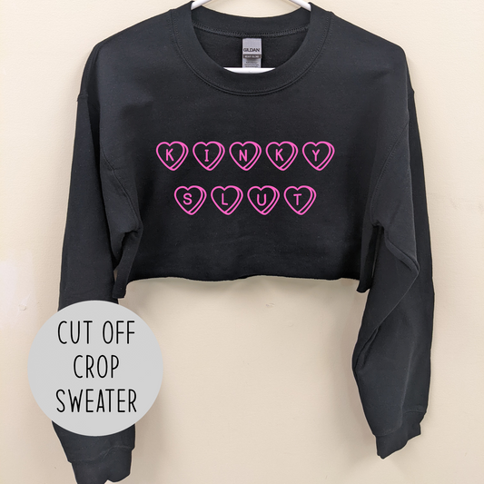 Kinky Slut BDSM Crop Sweater
