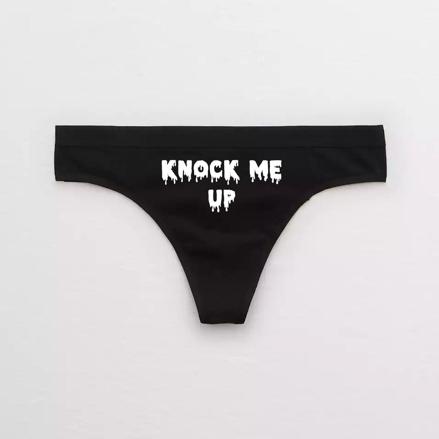 Knock Me Up Breeding Kink Thong