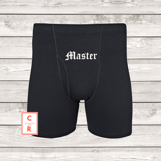 Master Boxer Briefs Master Slave Kink