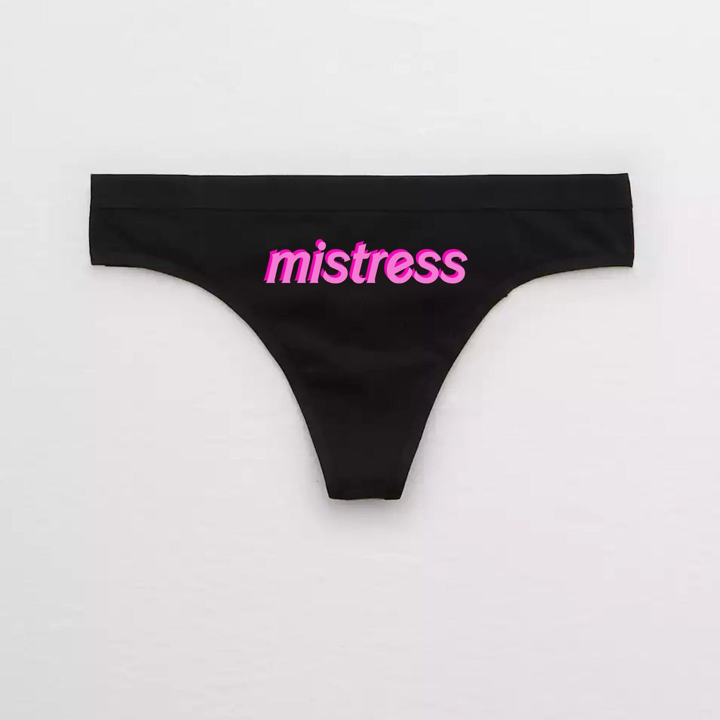 Mistress 2-Tone Pink Fdom Panties
