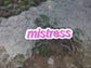 Mistress Femdom Sticker